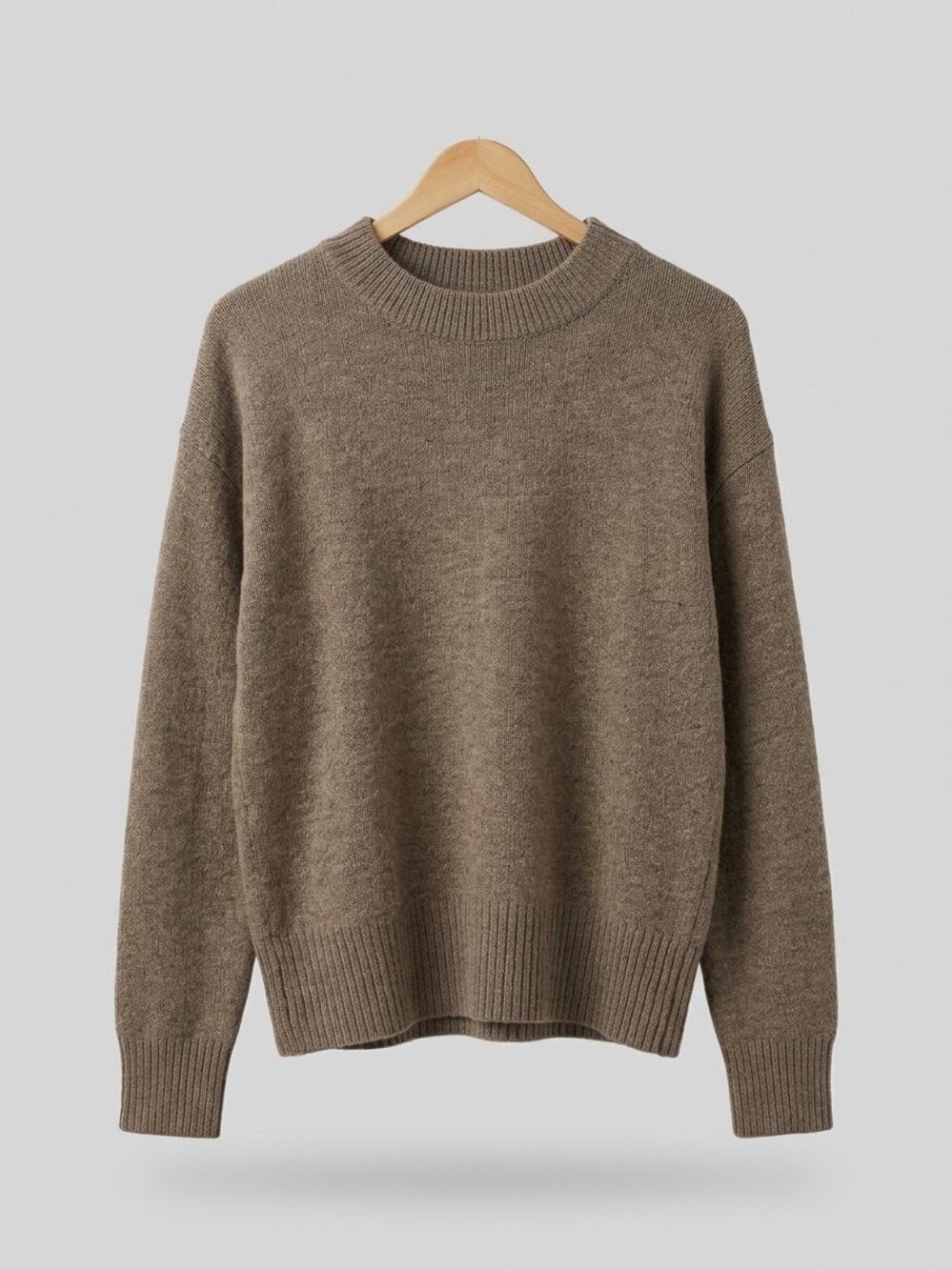 H&M L.O.G.G. Cozy Oversized Knit Sweater – Brown – Size Small (Fits S/M)